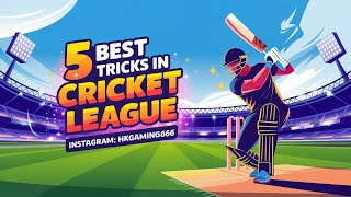 cricket league game tips and tricks for batting & bowling