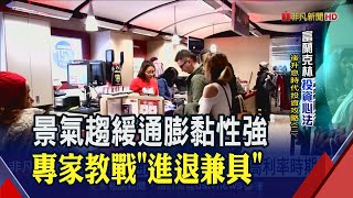 通膨頑強景氣趨緩!美高利率時期恐拉長 專家配置"1平衡1債1股"納防禦型股抗波動｜非凡財經新聞｜20230516
