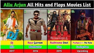 Allu Arjun Hits and Flops Movies List | Part - 2 | fimly rg , Pushpa 2 - The Rule , @FirstLook1