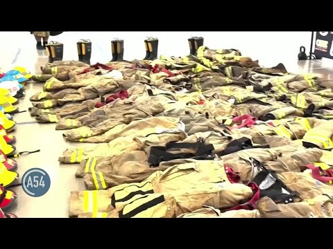 Washington, DC area fire station donates essential gear to Liberia