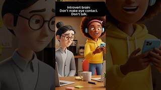 Introvert at Work: Please Don’t Talk to Me 😅 #officehumor #worklife #coworkersbelike