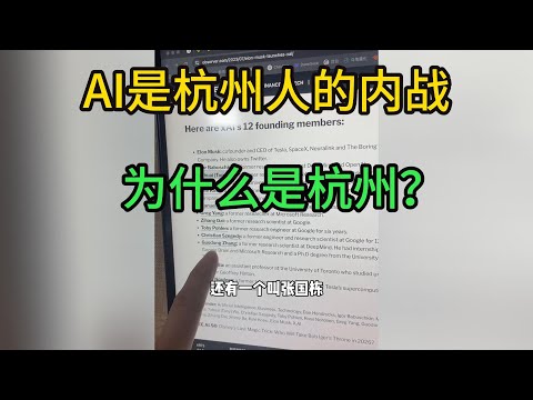 AI胜败看杭州？【兔子看世界】