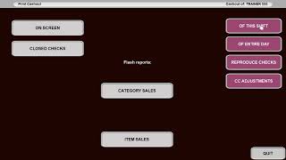 PosiTouch - How to unlock the training user 720