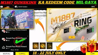 FREE FIRE REDEEM CODE TODAY 19 JULY REDEEM CODE FREE FIRE | FF REDEEM CODE TODAY 19 JULY