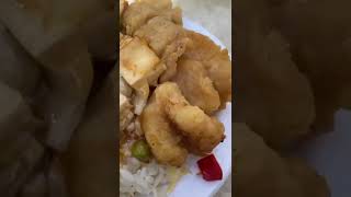 Mapo tofu and salt pepper fish 🐟 for lunch #shorts