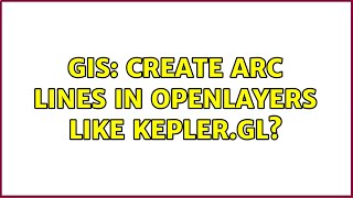 GIS: Create arc lines in OpenLayers like Kepler.gl?