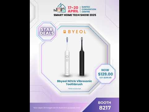 Experience the future of home wellness with Bbyeol! Catch Bbyeol exclusive deals at Booth 8217 🎁