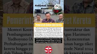 INFO | Diskon Tiket Kereta Api. #kai #nataru #natal #ahy #tahunbaru