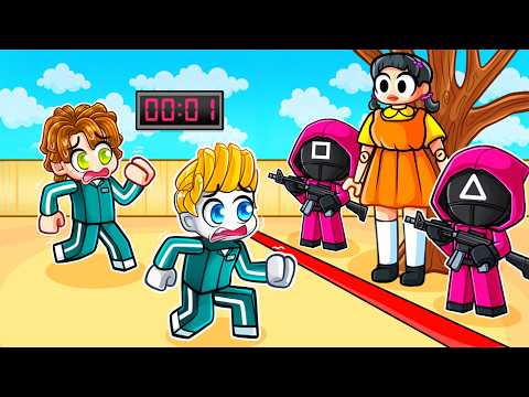 參加第２季死亡遊戲「魷魚遊戲」！我能活到最後嗎！？【Roblox 機械方塊】
