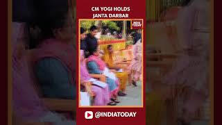 Uttar Pradesh CM Yogi Adityanath Holds 'Janta Darbar' In Gorakhpur | #shorts #yogiadityanath