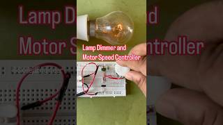Lamp Dimmer and Motor Speed Controller #electronics #diy #diac #triac