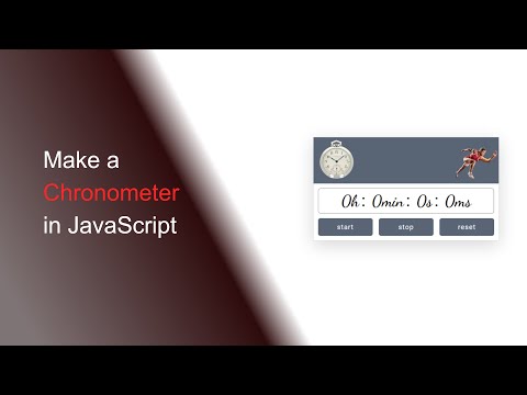 Code Stopwatch Using JavaScript