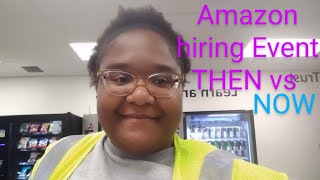 Amazon Hiring Event~Difference due to the Pandemic 👍~ Rehire😉