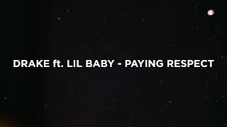 AI DRAKE - PAYING RESPECT (ghostwriter)