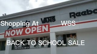 WSS shoe store back to school sale #shoppingwss #backtoschool #sale #lifewithlisavaldez