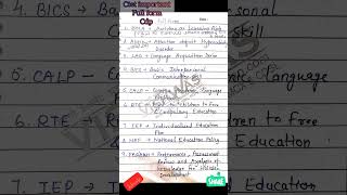 CTET CDP । CTET -2023। FULL FORM-2023।CTET EXAM AUGUST #ctet2023 #ctetcdp #ctetpreparation