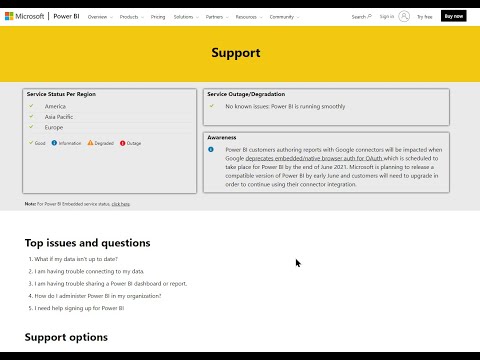 Helpful Resources in Power BI Desktop  - Support