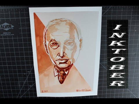 C.S. Lewis - My First INKTOBER - Day 5