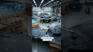 How the US Builds the B-2 Spirit | Rare Footage#shortsviral