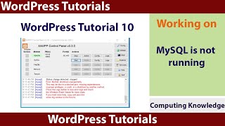 MySql not starting in XAMPP Server || MySql Shutdown Unexpectedly || How to fix MySql Problem