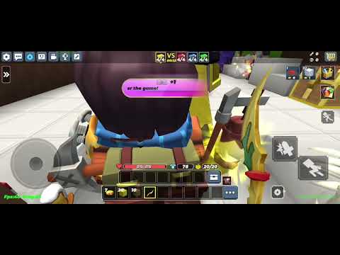 Playing bedwars
