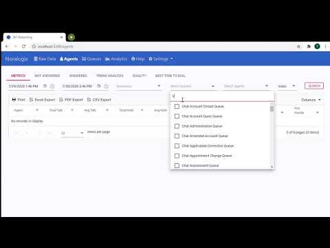 Genesys PureCloud REPO361 Agents Metrics