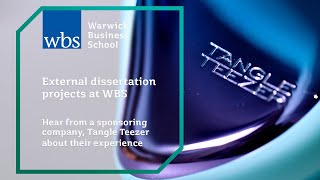 External dissertation, company-based projects at WBS