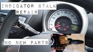 Peugeot 107 Indicator Stalk Repair, "No New Parts" Same as Aygo, C1 CityBug