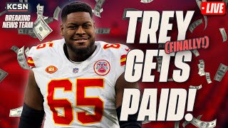 BREAKING: Chiefs sign Trey Smith to RECORD-SETTING 4-year extension!
