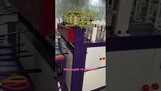 Produce four PVC strips at the same time to improve production efficiency#PVC #hardstrips #extruder