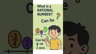 What is a Rational Number? | Class 9 Math in 60 Seconds #Shorts