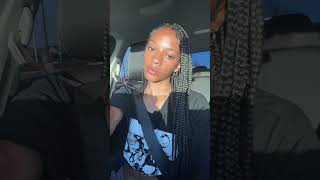 Car Selfie Showcase: Braids, Beauty, and Style#selfie #braids #beauty #carselfie