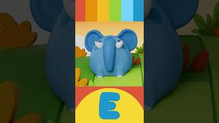 A E I O U - Vowels and super fun animals! #Shorts