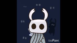 ホロウナイトの放浪者描いてみた #hollowknight  #イラストメイキング