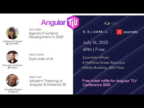 Angular TLV - July 2025 Meetup