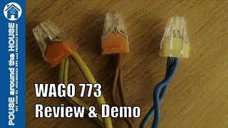 WAGO 773 connectors review and demo. How to use with WAGOBOX Junction Box