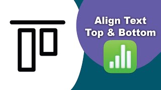 How to align text top and bottom in Apple Numbers (Spreadsheet) on Mac