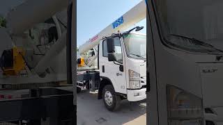 This is an exported model. It is an 8-ton Isuzu truck crane。#isuzu #crane  #export