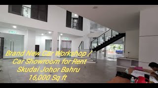 For Rent Car Service Workshop Factory Space. Johor Bahru Jalan Skudai Lama