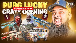 44,000UC 🎩 Lucky PlayerUnknown's Trenchcoat & Desert Fossil AKM 🔫 PUBG Mobile Crate Opening