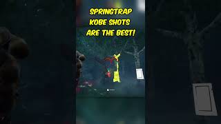 SpringTrap Can Hit Some COOL SHOTS! #dbd #deadbydaylight #fnaf #dbdshorts #dbdclips #dbdkiller