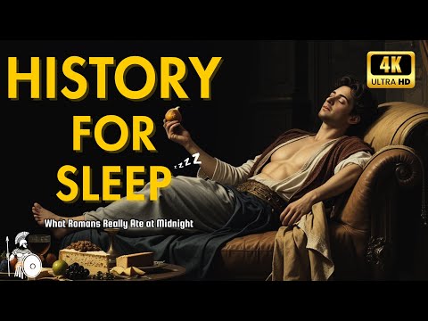 Boring History For Sleep | What Romans Really Ate at Midnight #boringhistory
