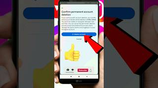 Instagram Account Delete Kaise Kare Permanently | How to delete Instagram accounnt #shorts
