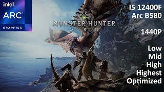 Monster Hunter: World | ARC B580 | i5 12400F | 32GB RAM