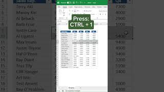 How to merge cells in Excel!