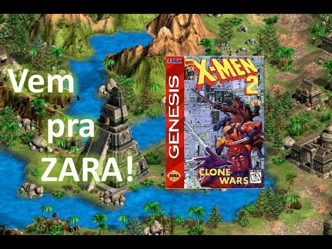 X-Men Clone Wars - Sega Genesis / Mega Drive