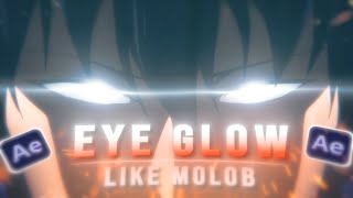 Eye Glow Effect like MOLOB in After Effects | Tutorial