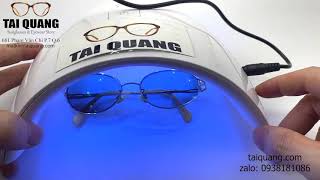 2 tròng đổi màu khói chống hấp hơi, chống nước mưa | test trực tiếp 2 tròng đổi màu khói trên video