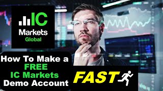 How To Make a Free ICMarkets Demo Account Fast!