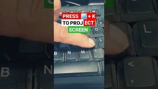 screen projector shortcut 🔑